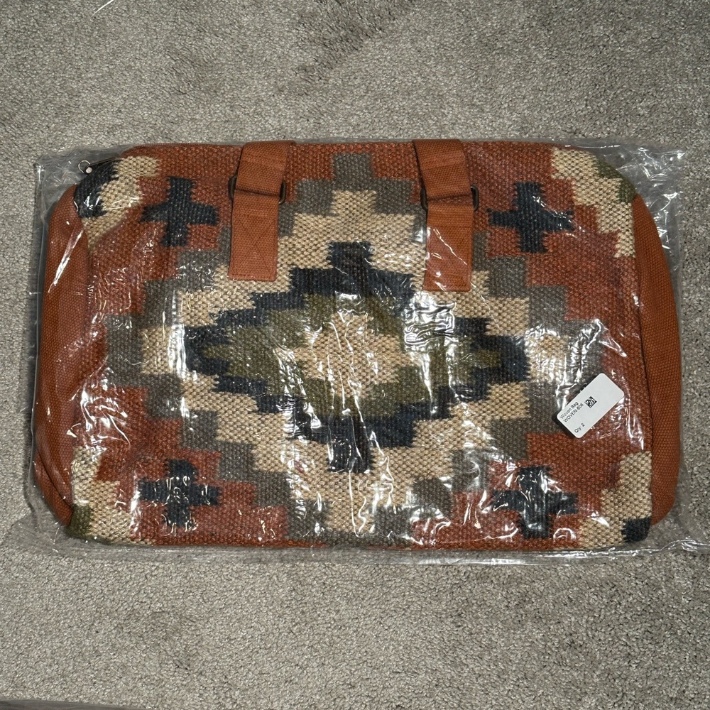 Panache Boho Aztec Duffel Weekender Bag - Picture 5 of 7